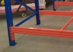 Corrosion Resistant Warehouse Pallet Racking Assembly Columns Box Beams