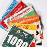 Customized Waterproof Tyvek Paper Number Bib Book for Track and Field Running