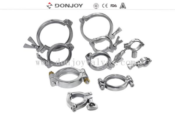 SS304 Stainless Steel Sanitary Fittings Nut for Heavy duty Single Pin Clamp Wing