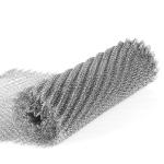 Double Wires Woven Stainless Steel Knitted Mesh 99% Filter Rating Liquid Filter