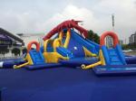 Summer Outdoor Inflatable Amusement Park Custom High Strength For Children