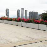 Wall Pallet Included PVC Planter Box for Outdoor Finishing Not Coated Overpass