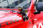 Rust-Resistant Car Windshield Spot Light Mounting Brackets for Jeep JL Aluminum