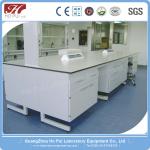MDF Wood Physics Science Lab Tables Grey for Commercial Furniture