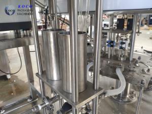 Wholesale 800KG Beverage Processing Plant Double Head Liquid Pouch Filling Machine from china suppliers