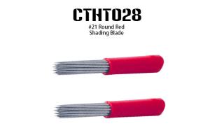 Wholesale Red Eyebrow Tattoo Needles Microblading Needles Safe Clean OEM&amp;ODM from china suppliers