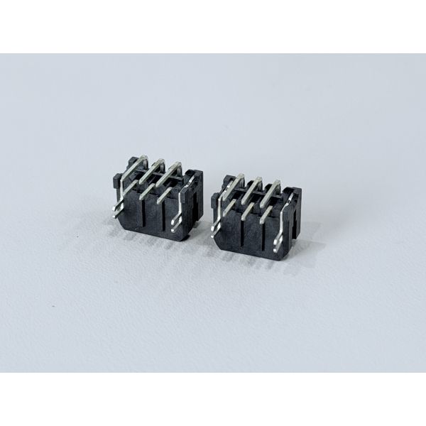 Micro-Fit 3.0 2x3 Pin Header Connector, 3.00mm Pitch Side Entry PCB Power Signal Interface for Automotive, Industrial Control, Server Supply Equipment