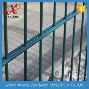 Wholesale Professional Double Wire Fence / Twin Wire Mesh Fencing Square Hole Shape from china suppliers