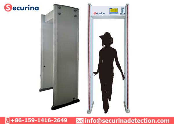33 Zones Security Walk Through Metal Detectors Weapon Inspection Devices 2 Years