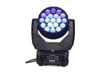 Zoom LED Moving Head Light 12w Rgbw 4in1 Bee Eye Led Bem Wash For Recreation