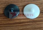 White Black Color 3 Slots PE Dome Caps Washer For Fixing Insulation Pin