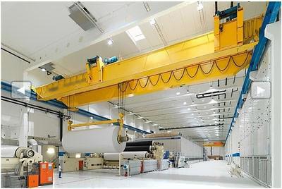 Intelligent Electric Overhead Crane 15.5m / Min With High Strength Safety
