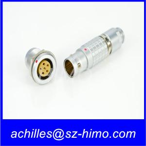 Wholesale MicroDot to 6-pin Lemo Connector for adapting DPA miniature series microphones from china suppliers