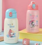 560ml Vacuum Insulated Stainless Steel Kids Water Bottles With AUTOSPOUT Straw