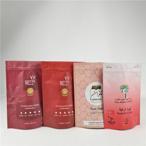 Wholesale Custom Laminated Aluminum Foil Zip Lock Bag Coffee Stand Up Pouch from china suppliers
