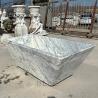 Buy cheap White Italian Marble Solid Bathtub Stone Soaking Bath Freestanding Unique Design from wholesalers