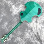 2020 Custom Semi-Hollow High Quality Green Customizable Logo and Shape Electric