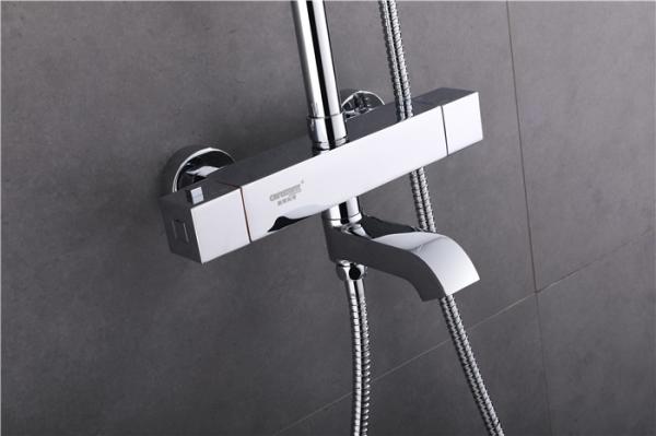 Home Hotel Deluxe Black Shower Head Faucet Set , 2-5 Shower Faucet Set