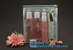 vinyl zipper pouch/Clear slider pouch/ vinyl slider bag, Frosted k bag EVA PVC