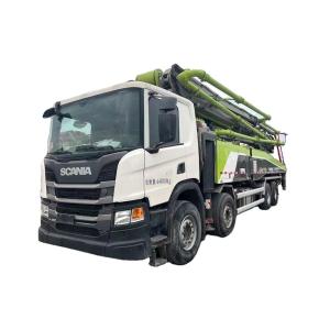 Wholesale Used Truck Mounted Concrete Pump Truck With Scania Chassis 56 Meters from china suppliers