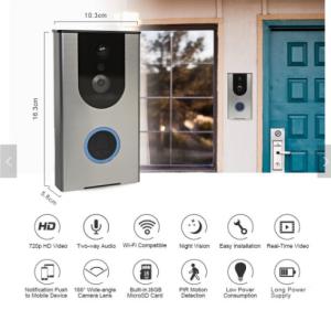 Wholesale wifi wireless Ring Camera Family Doorbell Music Doorbells Wireless MP3 Doorbell with Built-In Memory Card from china suppliers