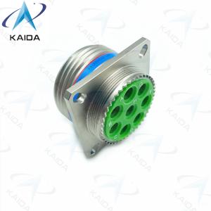 Wholesale Receptacle MIL-DTL-38999 Series Ⅲ with 8# Power Contacts Or Twinax Contact Electorless Nickel Plating D38999/20FJ08PN from china suppliers