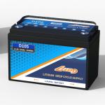 Dual Lifepo4 12v Lithium Ion Boat Battery 12v 105ah Lithium Leisure Battery