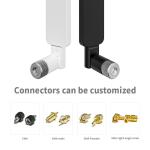 Long Range and 50 Ohm SMA Connector Rubber Omni Wifi Antenna for 360 Degree