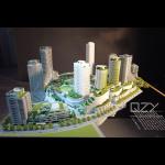 West Bank 1/300 Vancouver OAKRIDGE Model Architect Model Makers