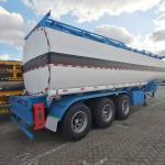 The latest process design of CIMC is a three-axis liquid medium semi-trailer