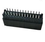 PBT GF30 Right Angle Card Edge Slot PCB Header Connectors 2.54mm
