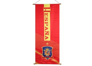 Wholesale World Cup Espana Indoor Multicultural Flag Banners Wall Hanging Size 38x90cm Custom Logo from china suppliers