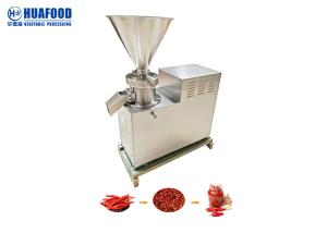 Wholesale Colloid Mill Chicken Bone Butter 30kg/h Chilli Grinding Machine from china suppliers