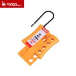BOSHI New Product 4 Holes Nylon Body Material Lockout Hasp For Workplace