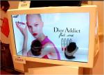 Colorful Refrigerator With Lcd Touch Screen , Flexible Size Transparent Lcd