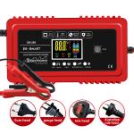 12V/24V Output Fast Charging Speed Pulse Repair Lead Acid Battery Charger from