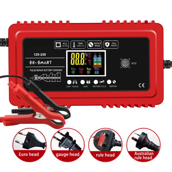 110V 240V Fast Charger for Electric Vehicle E-bike Scooter 12V10A 24V5A Large