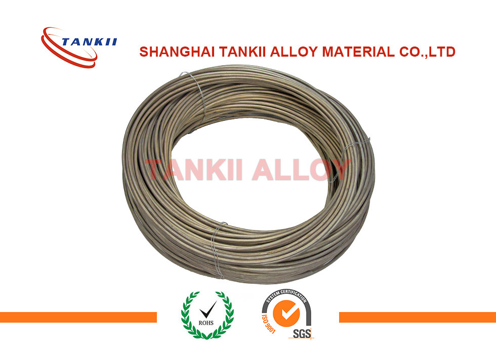 Round Wire Fecral Alloy Resistance Heating Flat Wire With ISO9001 Certificate