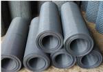 Manganese steel sieve, plain weave, black steel crimped wire mesh, construction,