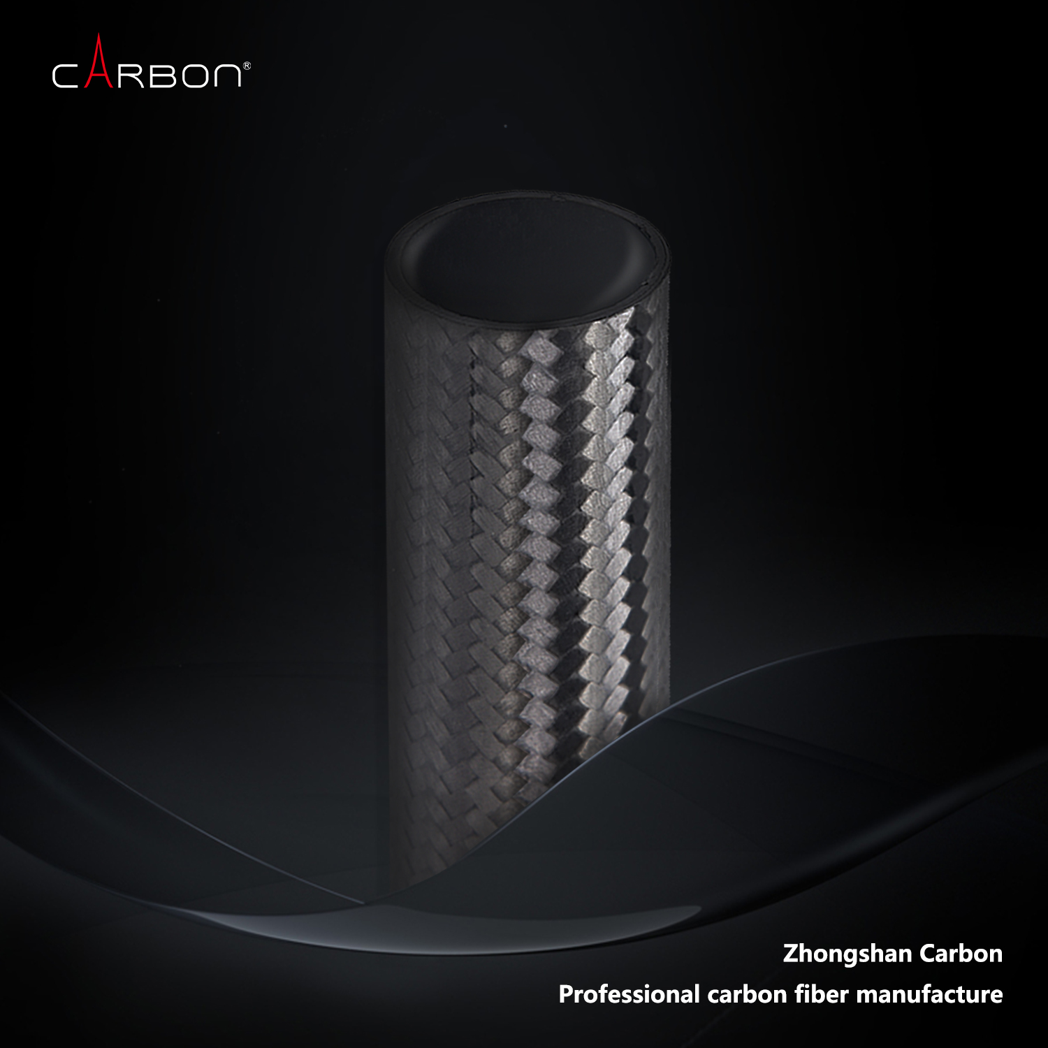 Round Carbon Fiber Tubing Pull Winding Square CF Tubes for CFK Rohr Verfahren Products