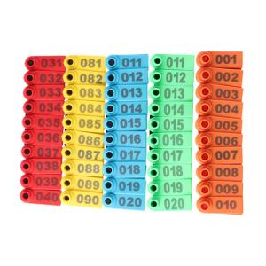 Wholesale UID Cow Tag Number 80mm Ear Tag Numbering System from china suppliers