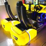 32 Inch Luxury Outrun Car Racing Game Machine Coin Op Easy Maintenance