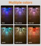 Solar Fence Light Shaped Deck Light Outdoor Waterproof Step Dock Light