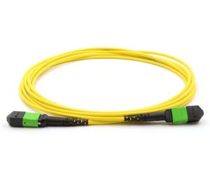Wholesale MTP 24 Strand Single Mode Fiber Cable , Male To Female Optical Breakout Cable from china suppliers