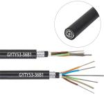 GYTA53 Outdoor Fiber Optic Cable direct burial Overhead 12 / 24 / 48 Core