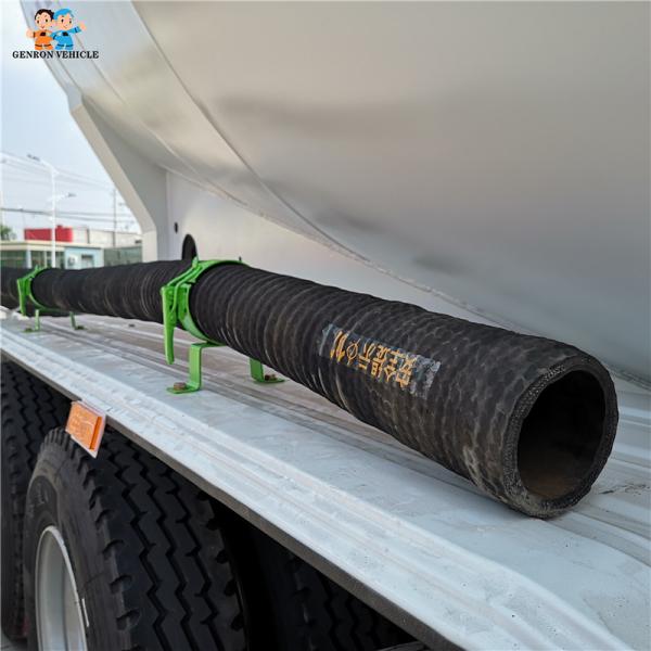 Three Axles 50T 40M3 Dry Bulk Tanker Trailer For Cement Plants