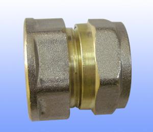 Wholesale compression brass fitting female straight for PEX-AL-PEX from china suppliers