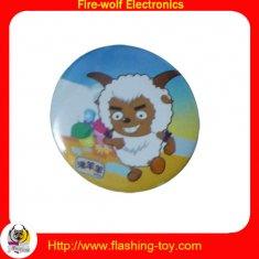 Wholesale Magnetic metal / plastic / tinplate promotional Customized Button Flashing Badges from china suppliers