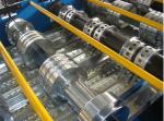 Hydraulic Cutting Floor Deck Roll Forming Machine 4KW Galvanized Steel PLC