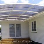 Flexible Colored Polycarbonate Sheet 100% Virgin Polycarbonate Roofing Sheets